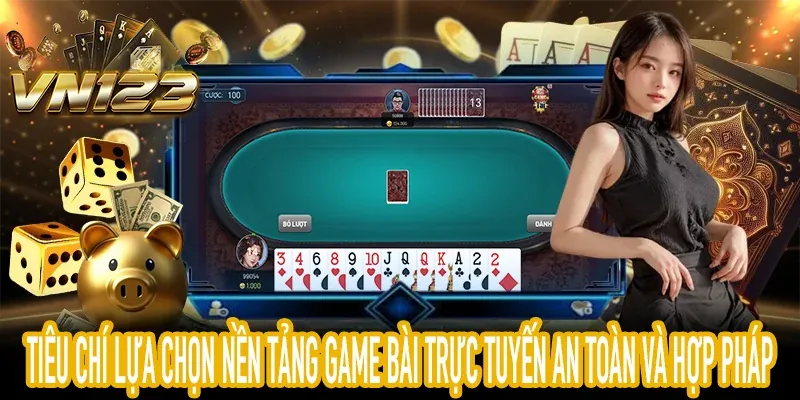 Tổng quan bàn chơi Baccarat với chip và bài